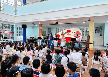【蕴美活动】丝竹悠扬，传承有我 ——记新加花园幼儿园 “丝竹童年”夏日音乐会